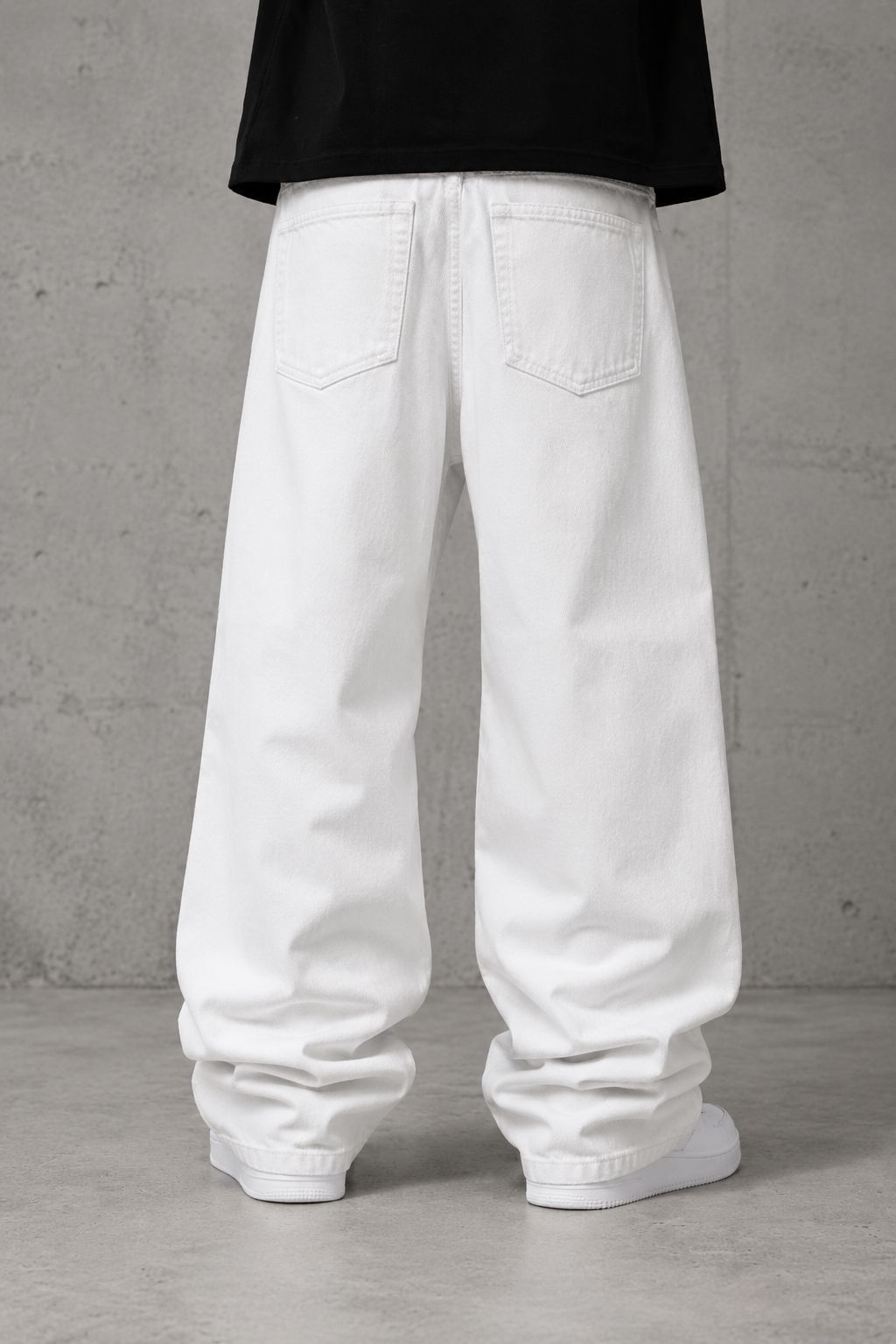 White Baggy Jeans