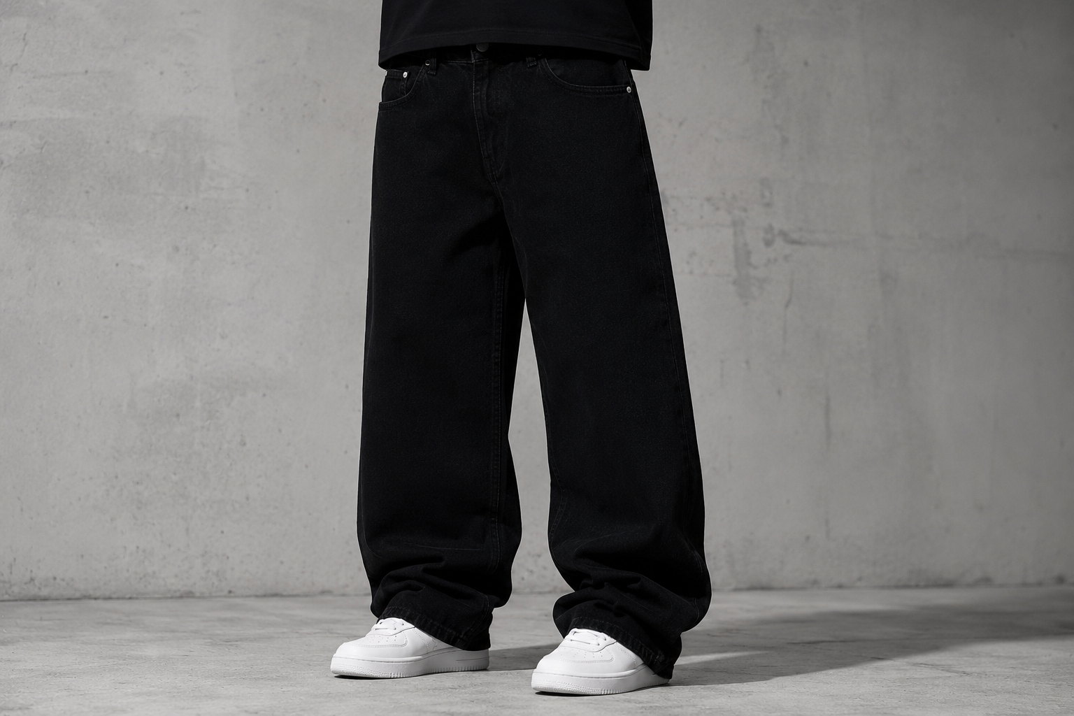 Black Baggy Jeans
