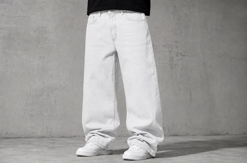 Glacier White Baggy