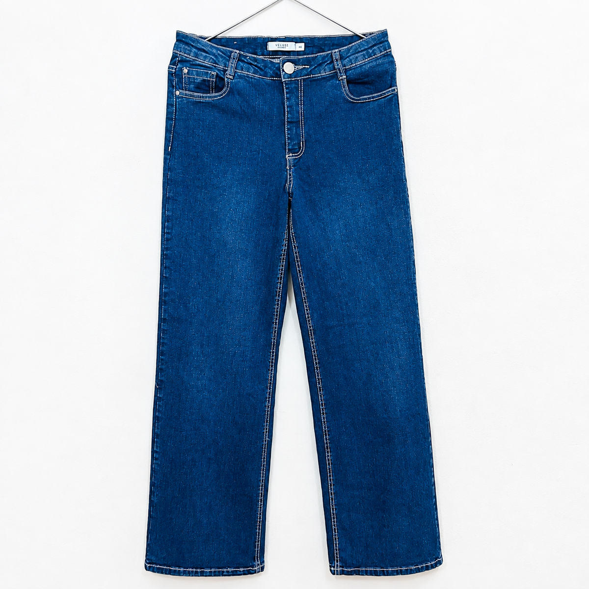 Denim Blue Straight Fit