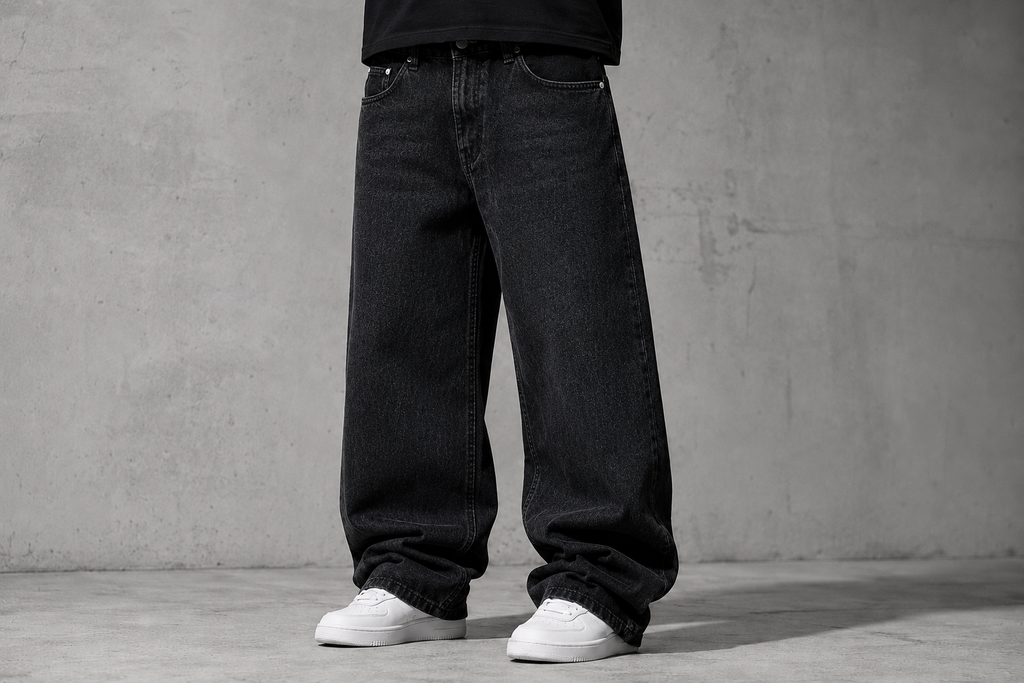 Black Baggy Jeans