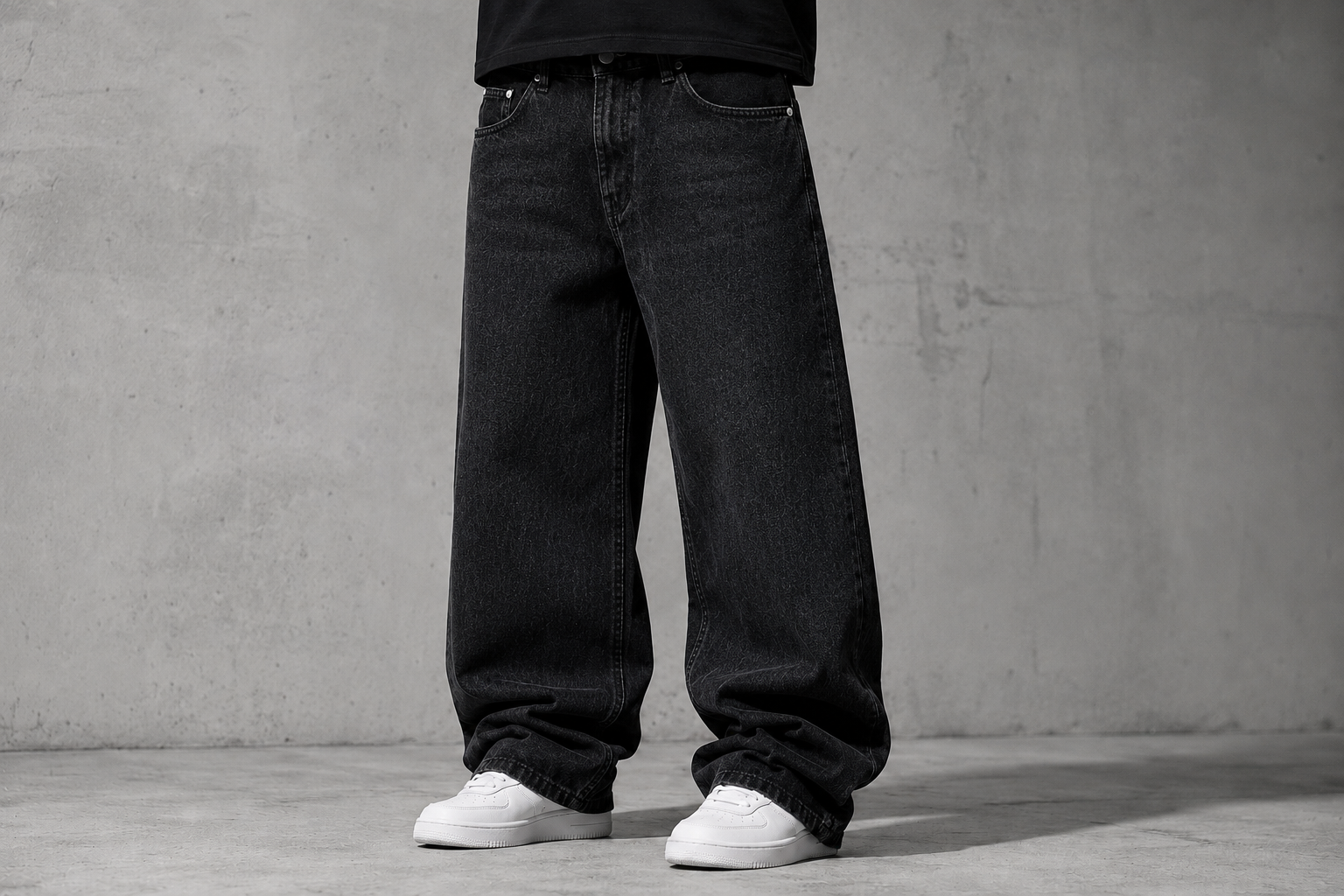 Black Baggy Jeans