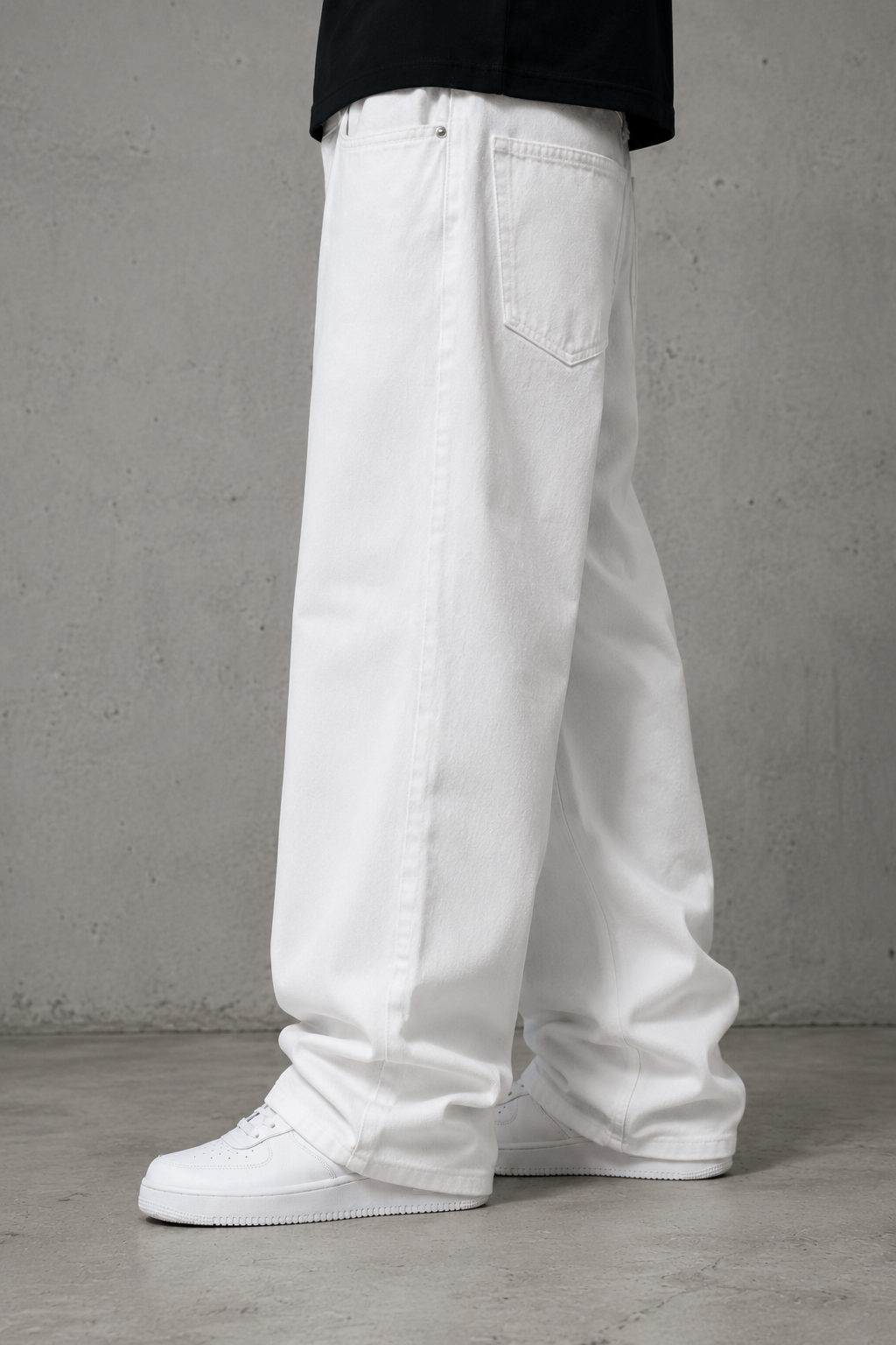 White Baggy Jeans