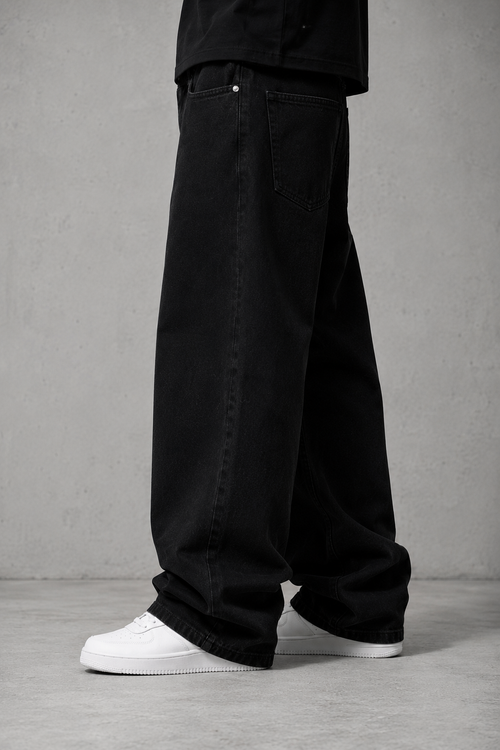 Black Baggy Jeans
