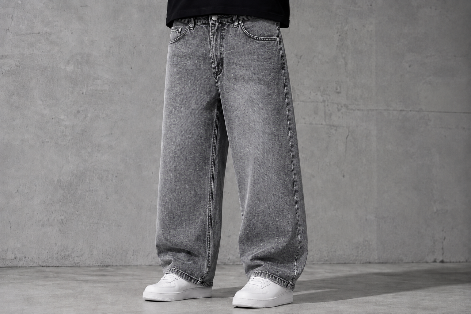 Dark Gray Baggy