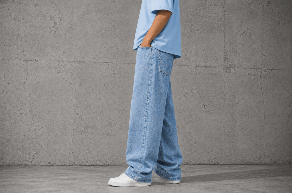 Ice Blue Baggy
