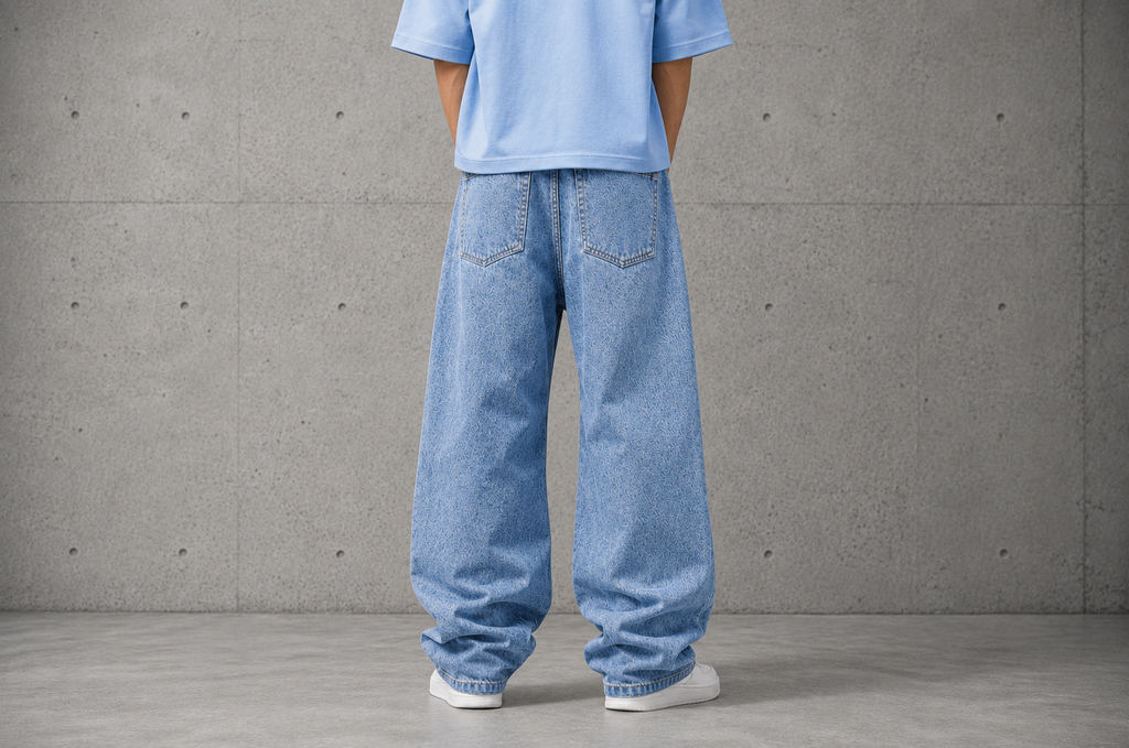 Ice Blue Baggy