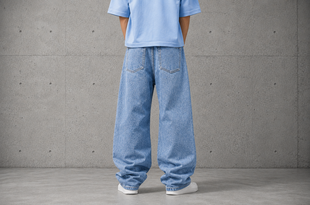 Ice Blue Baggy